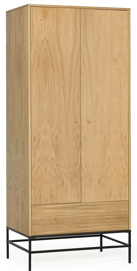 Szafa w dekorze dębu 80x190 cm Flora – Woodman