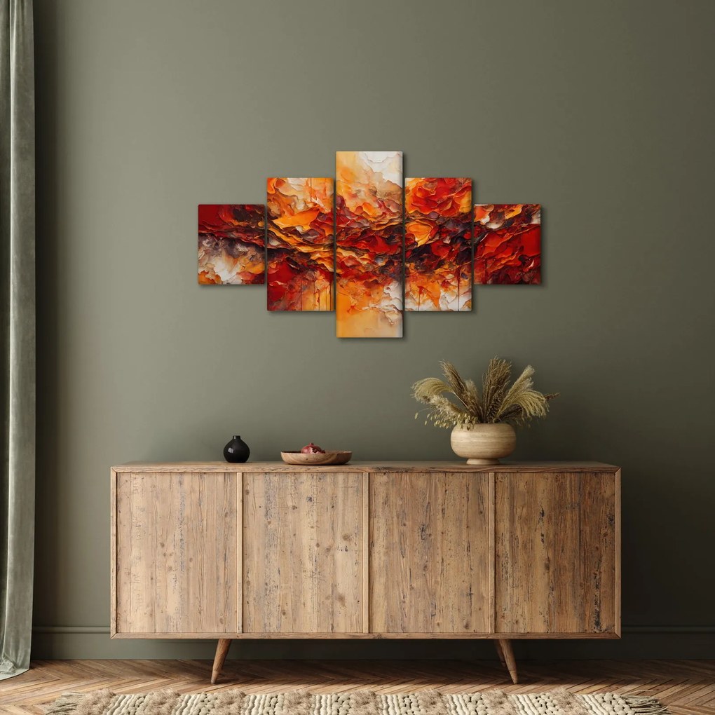 Obraz - Abstrakcja (125x70 cm)