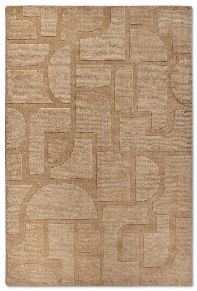 Beżowy wełniany dywan tkany ręcznie 120x170 cm Alexis – Villeroy&amp;Boch