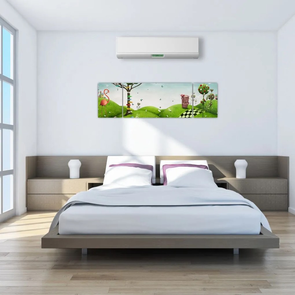Obraz wspaniałego krajobrazu (170x50 cm)