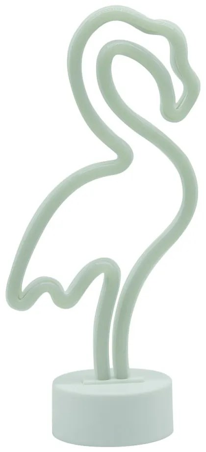 Miętowa lampka dziecięca Flamingo – Hilight
