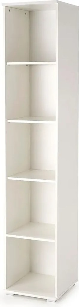 Wysoki Regał Biały 200 Cm M1-G92