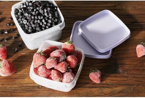 SmartStore Zestaw plastikowych pojemników Freezer 3 szt., lawenda, 1000 ml, 1000 ml