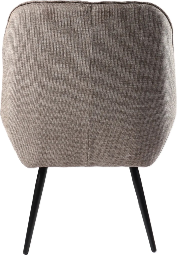 Nowoczesny fotel wypoczynkowy Farel, beżowa tkanina