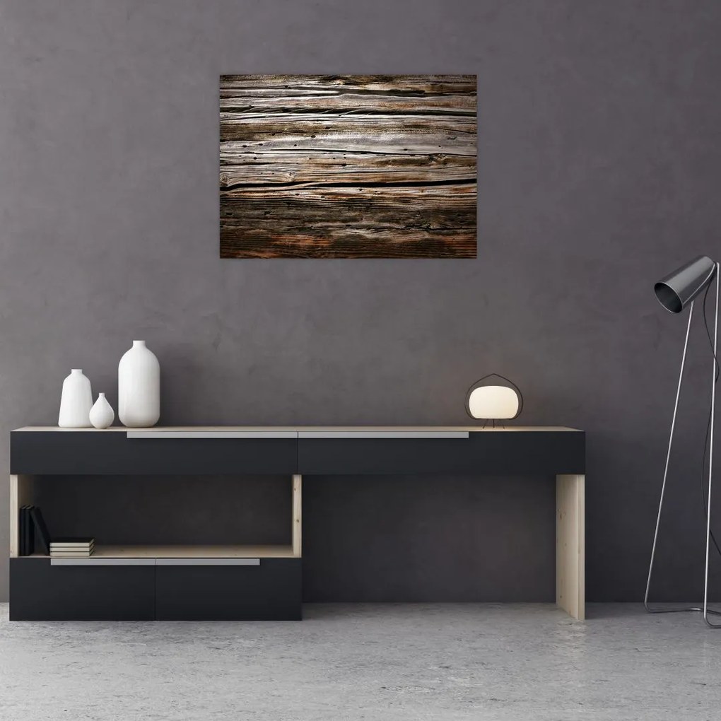Obraz - drewno sezonowe (70x50 cm)