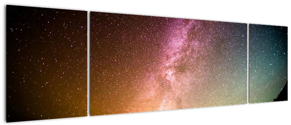 Obraz - niebo pełne gwiazd (170x50 cm)