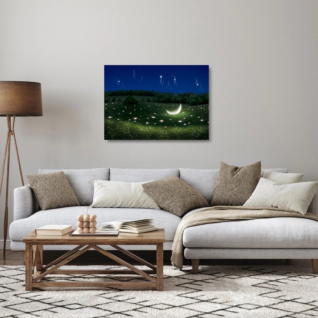 Obraz na szkle - Spadające niebo (70x50 cm)