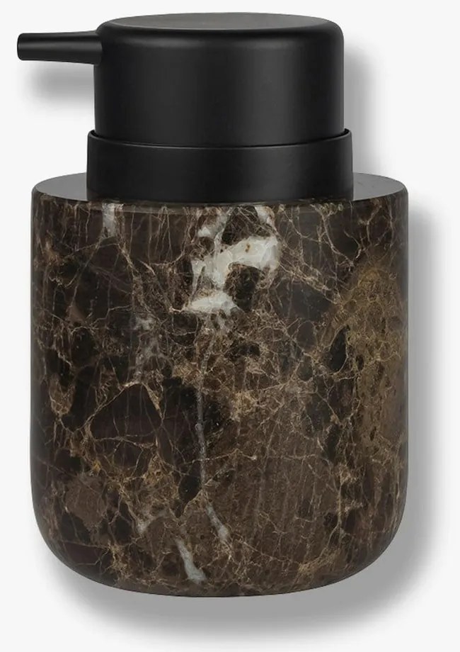 Brązowy marmurowy dozownik do mydła 200 ml Marble – Mette Ditmer Denmark