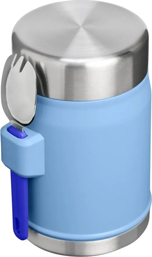 Niebieski termos na jedzenie ze stali nierdzewnej 400 ml Legendary Food Jar + Spork Blue Sky – Stanley