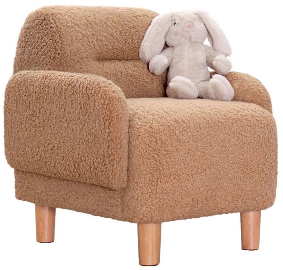 Fotel dziecięcy LORY brązowy