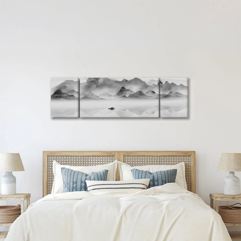 Obraz - Japońskie jezioro (170x50 cm)