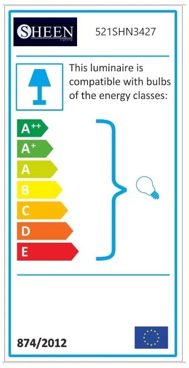 Biała/w kolorze mosiądzu lampa sufitowa ze szklanym kloszem ø 15 cm Faze – Opviq lights