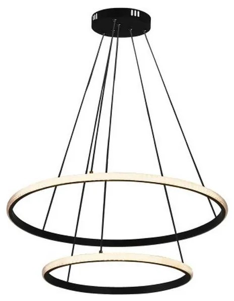 Ściemnialny żyrandol LED na lince LED/55W/230V 3000-6500K Ø 60 cm + pilot