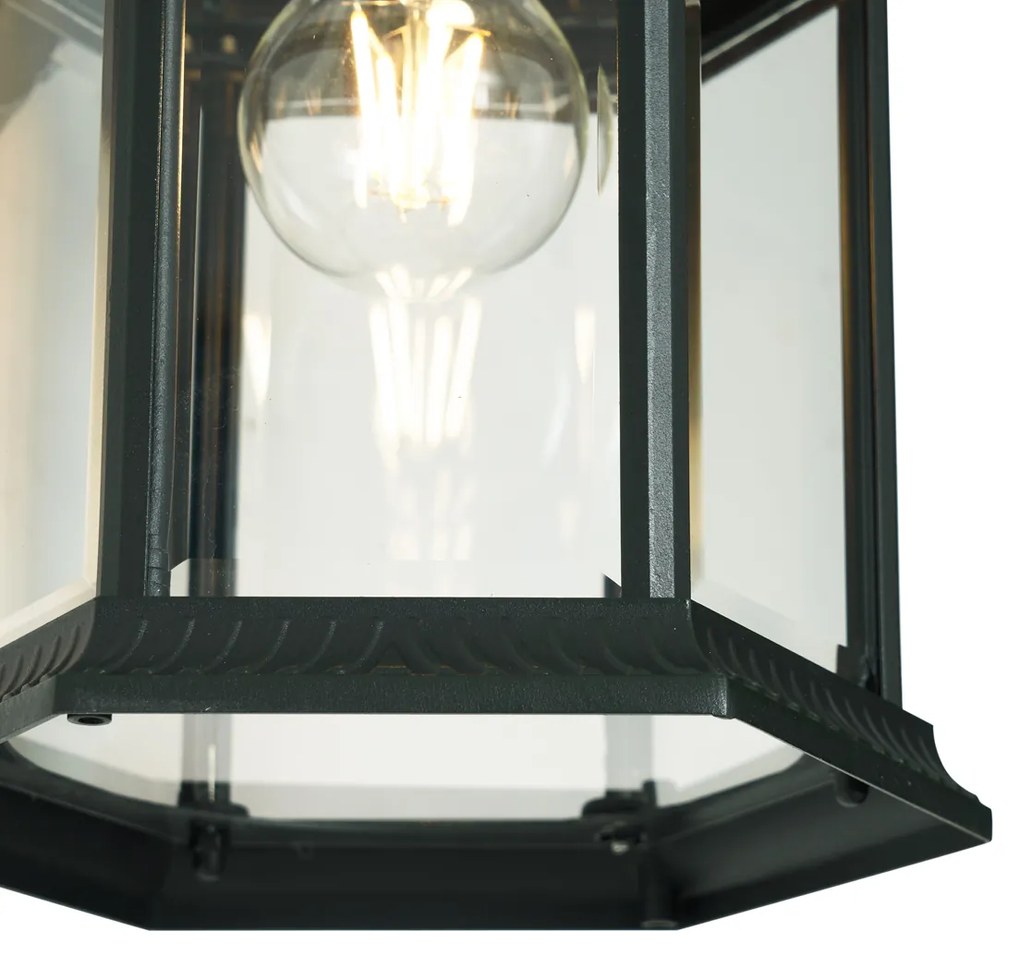 Zewnetrzna klasyczny Kinkiet / Lampa scienna zewnętrzny antyczna zieleń IP44 - Glasgow klasyczny/Antyczny Oswietlenie zewnetrzne