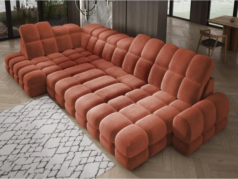 Narożnik TOLLO XL z elektryczną regulacją siedziska WERSAL