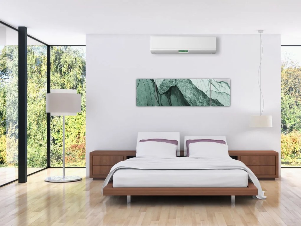 Obraz - Emerald Mountains N⁰2 (170x50 cm)