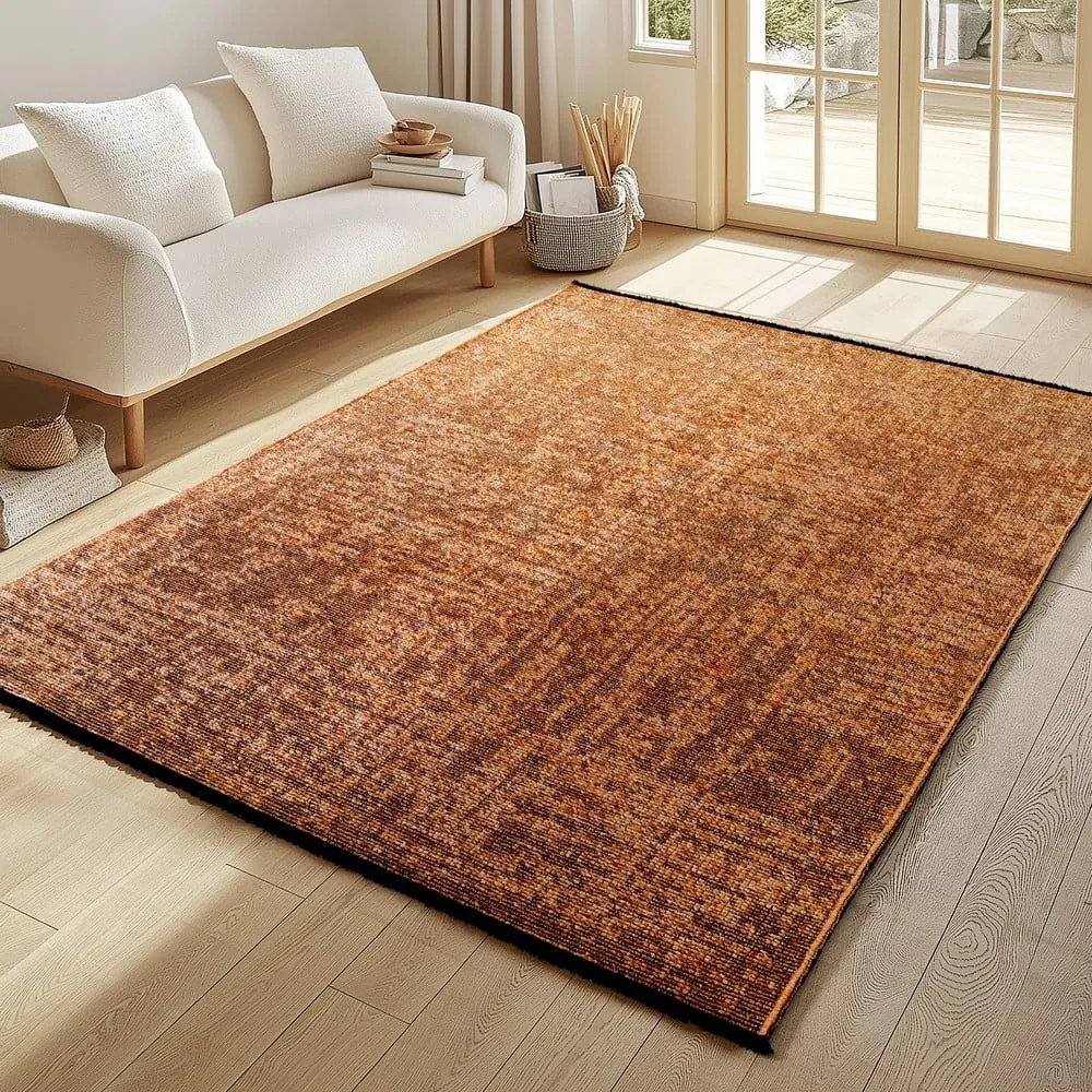 Dywan odpowiedni do prania w kolorze terakoty 80x150 cm Space 1900 – Ayyildiz Carpets