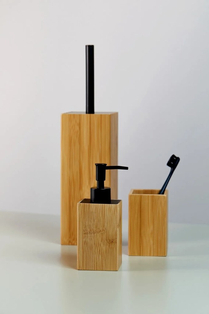 Szczotka wc ze stojakiem Padua Bamboo, WENKO