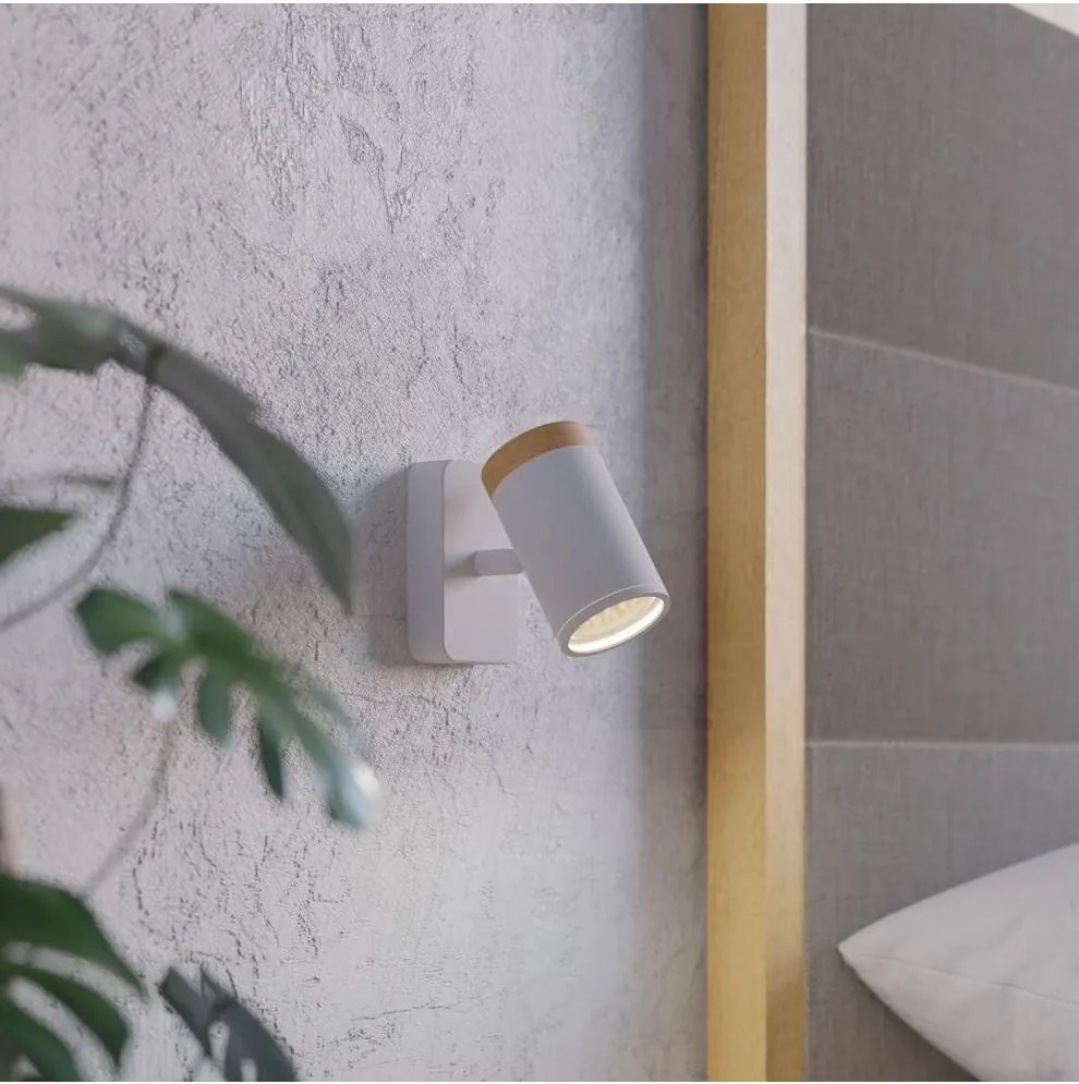 Eglo 300003 - Łazienkowa naścienna oprawa punktowa CONSUMA 1xGU10/3W/230V IP44 biała/beżowa