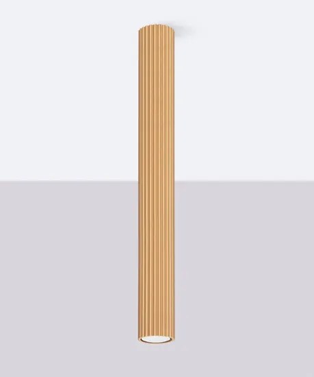 Loftowy złoty splot sufitowy 60cm - D295 D7-S81