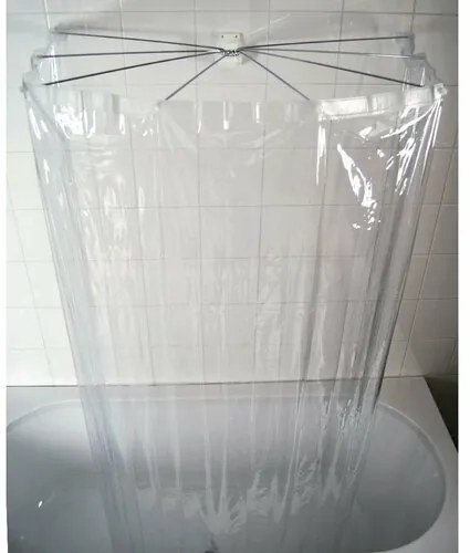 RIDDER 58200 Kabina prysznicowa składana Ombrella100 x 70 cm, przezroczysta