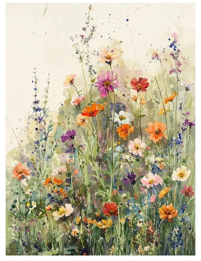 Obraz 60x80 cm Wildflowers – Styler