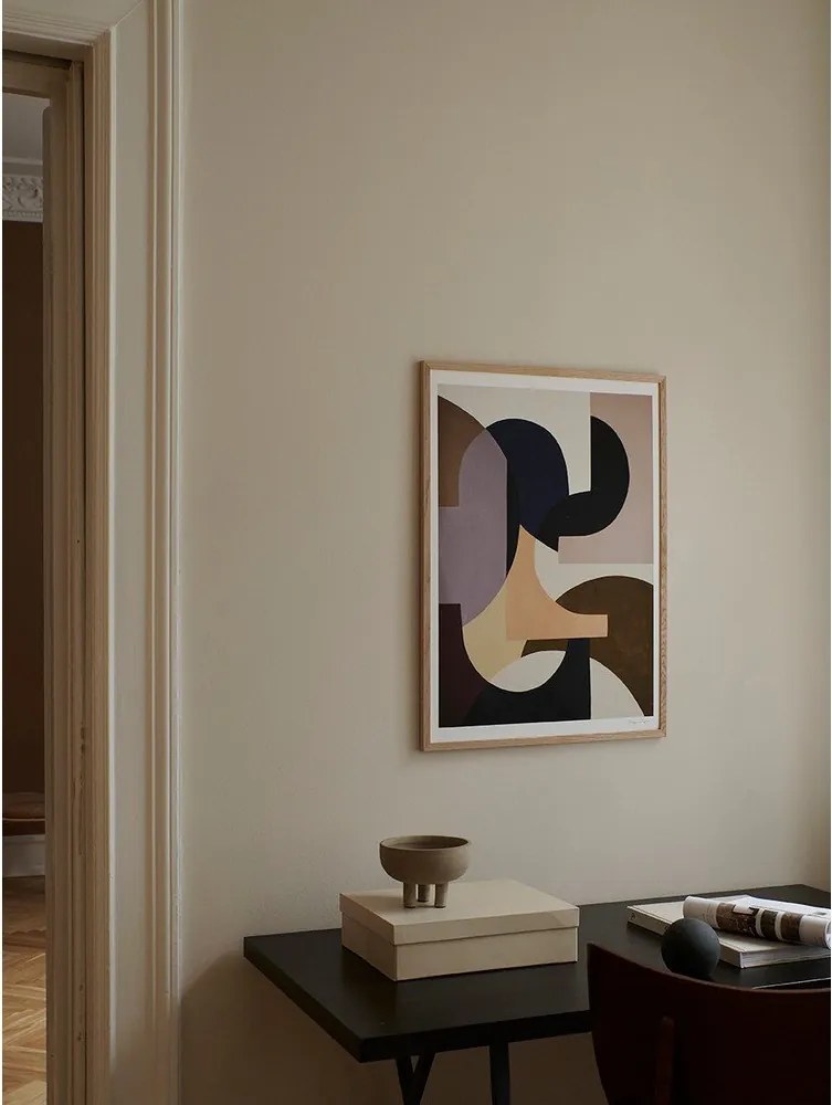 Plakat 50x70 cm Rosa – Berit Mogensen Lopez – The Poster Club