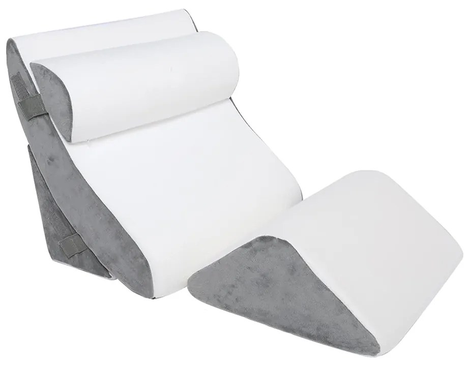 Zestaw ortopedycznych poduszek do oparcia pleców, szyi i nóg, 4-częściowy