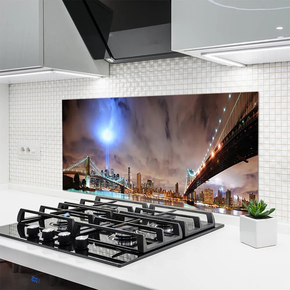 Panel Kuchenny Stalowy Most O Poranku