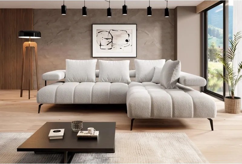 Narożnik MAGNETIC L układ L elektryczna regulacja siedziska WERSAL