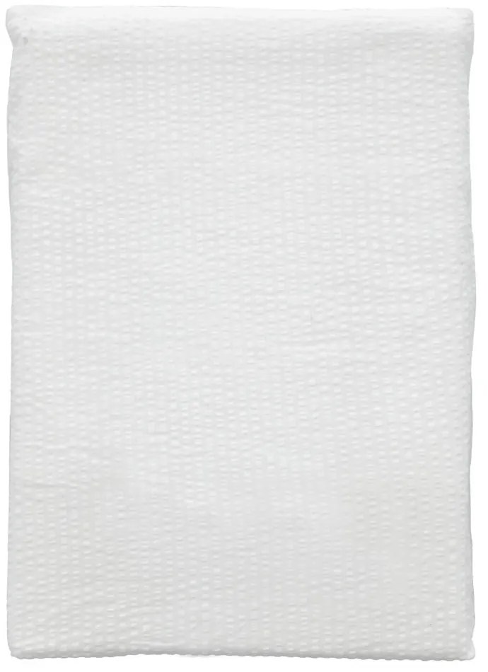 Biała pościel z bawełny organicznej 200x140 cm Wave Optical - Södahl