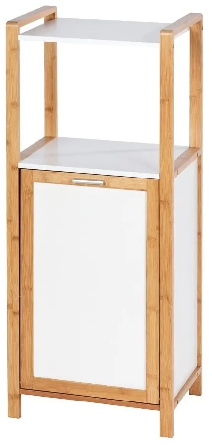 Biały bambusowy regał łazienkowy 40x95 cm Finja – Wenko
