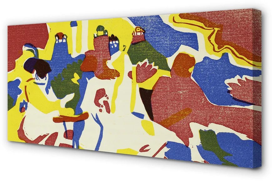 Duży obraz na płótnie Oriental (Orientalisches) - Wassily Kandinsky