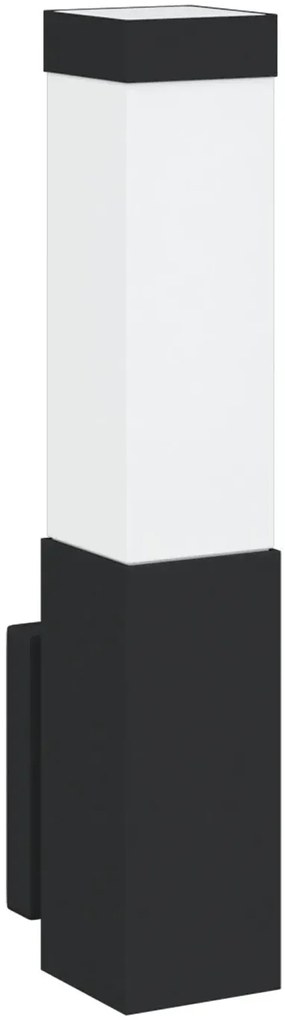 Czarny zewnętrzny kinkiet M5-A53