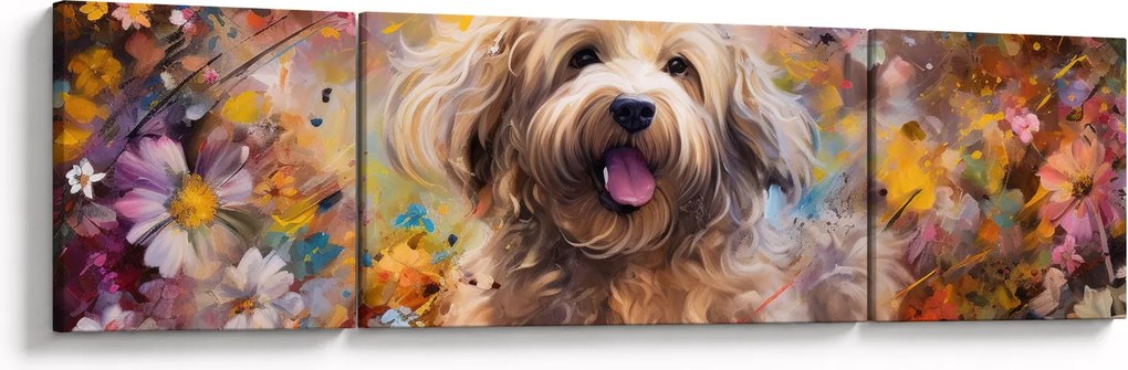 Obraz - Happy Dog II. (170x50 cm)