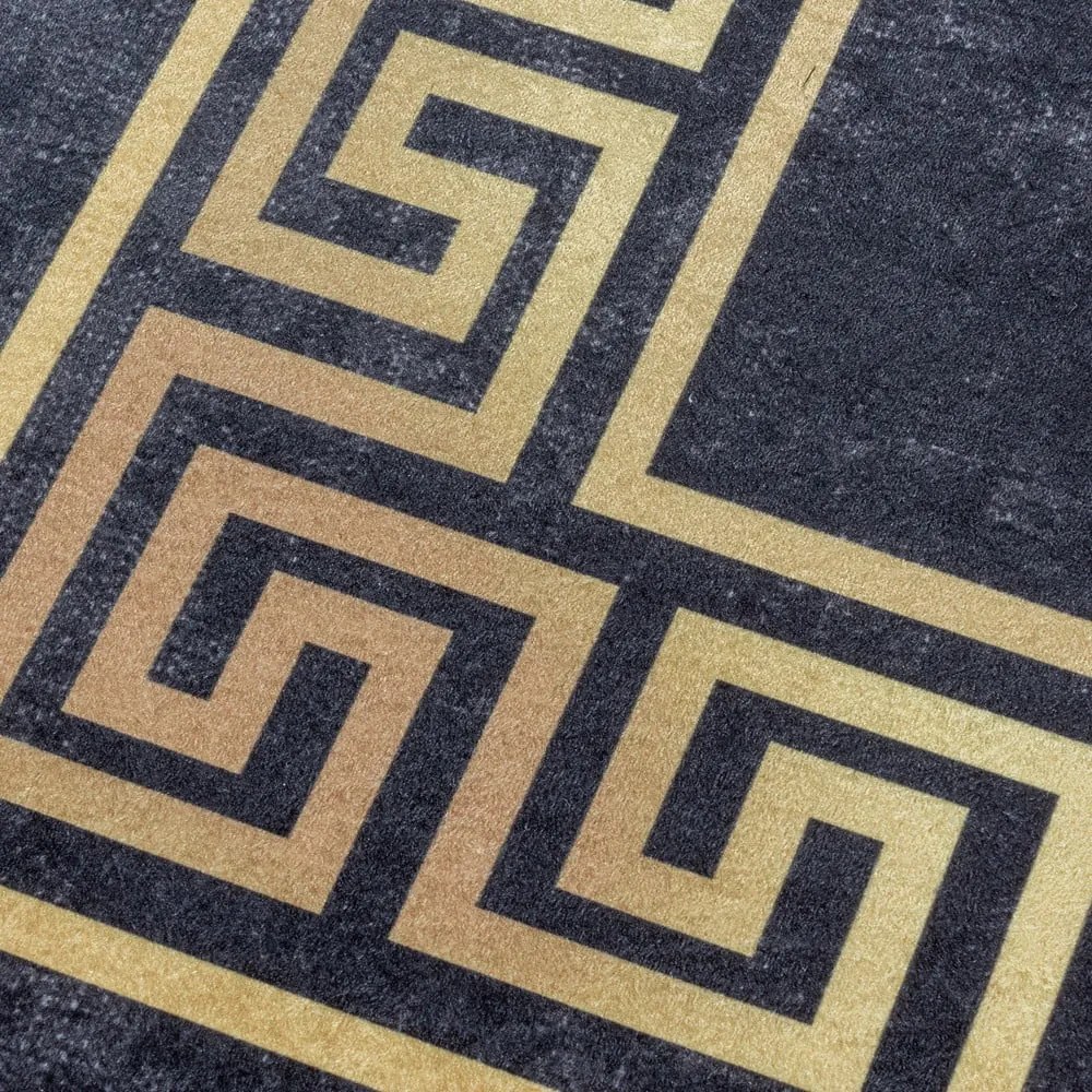 Antracytowy dywan odpowiedni do prania 160x230 cm Fiesta – Ayyildiz Carpets