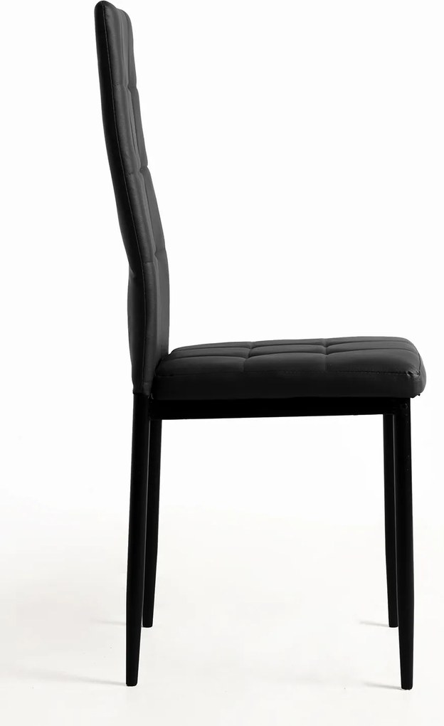 Zestaw 4 Krzese Lan Ekoskóra