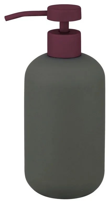 Ciemnozielony dozownik do mydła ceramiczny 120 ml Lotus Play – Mette Ditmer Denmark