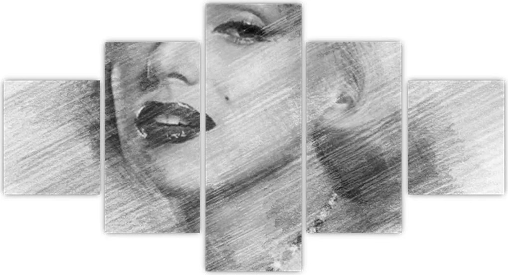 Obraz - Portret Marilyn Monroe (125x70 cm)