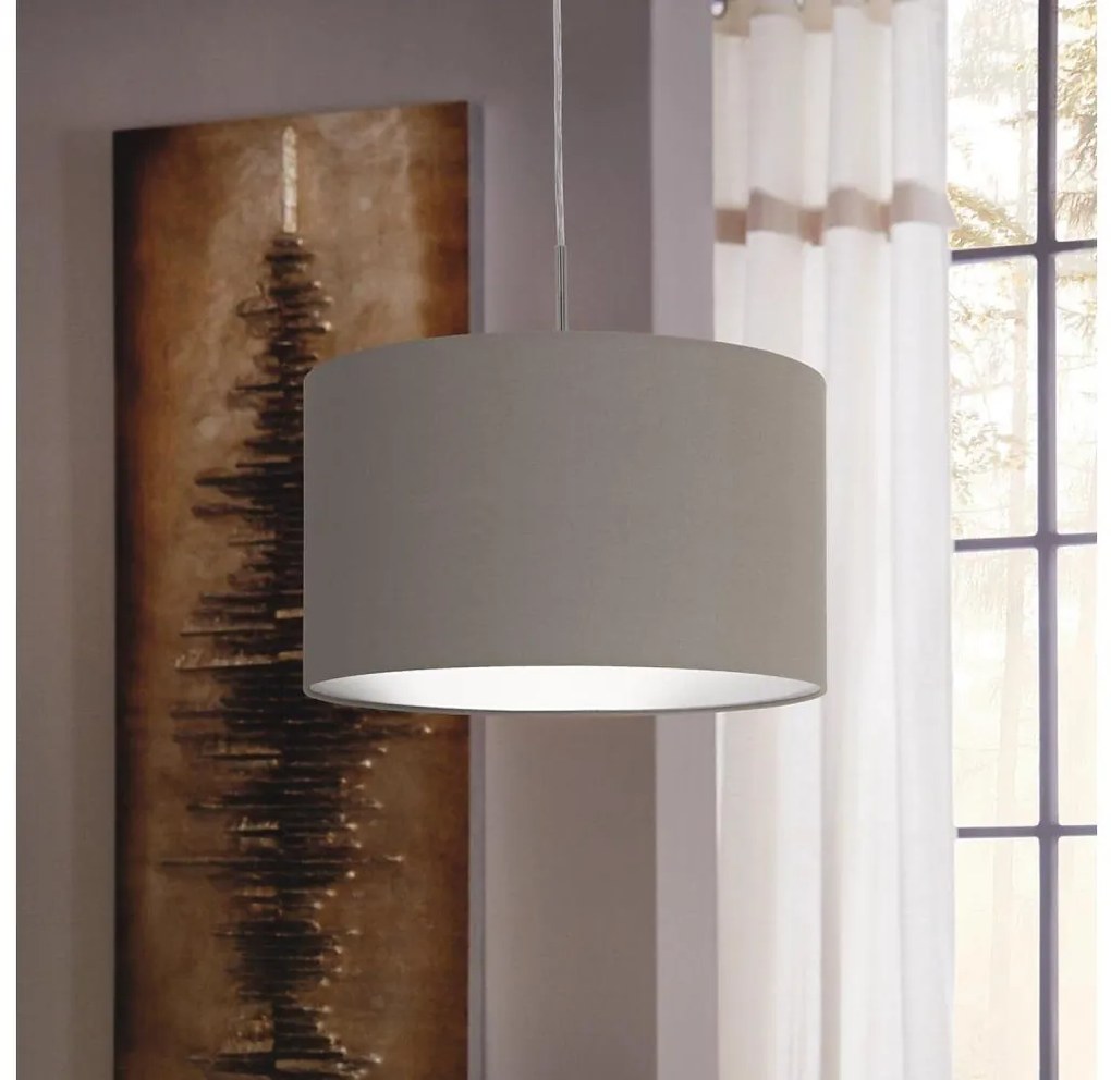 Eglo 31572 - Lampa wisząca PASTERI 1xE27/60W/230V na linku