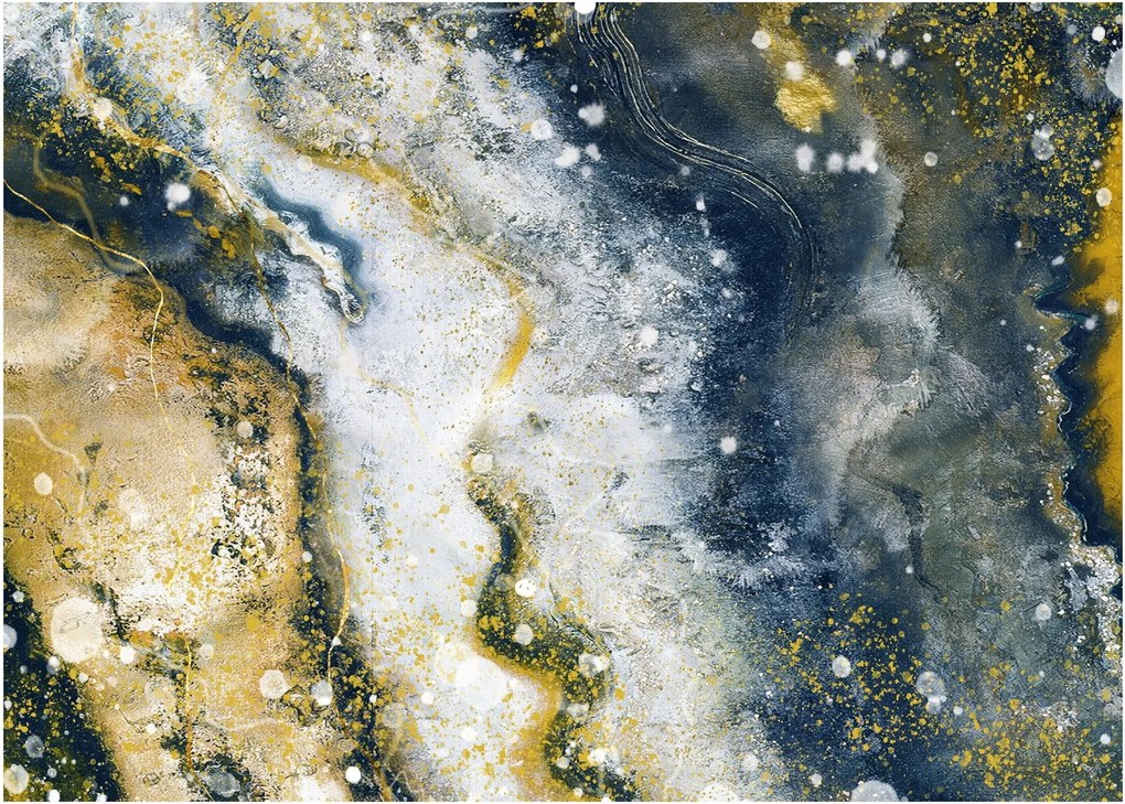 Obraz - Złota abstrakcja (70x50 cm)