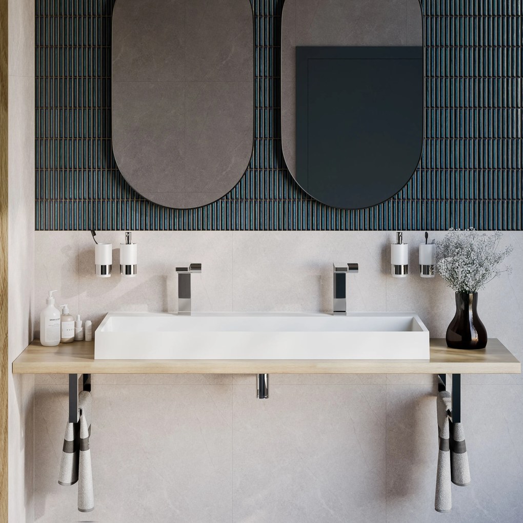 Umywalka ścienna / umywalka nablatowa BS6001