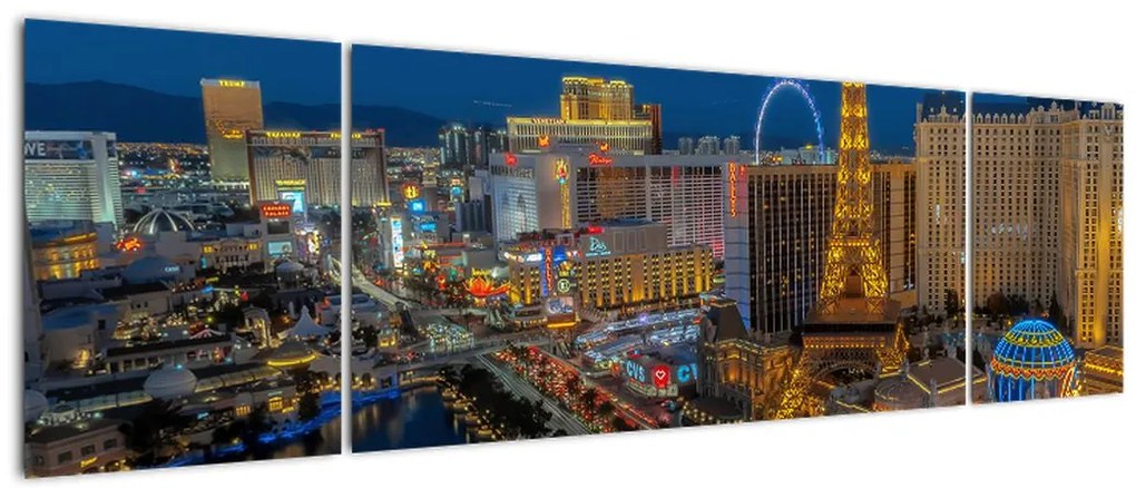 Obraz - Las Vegas (170x50 cm)