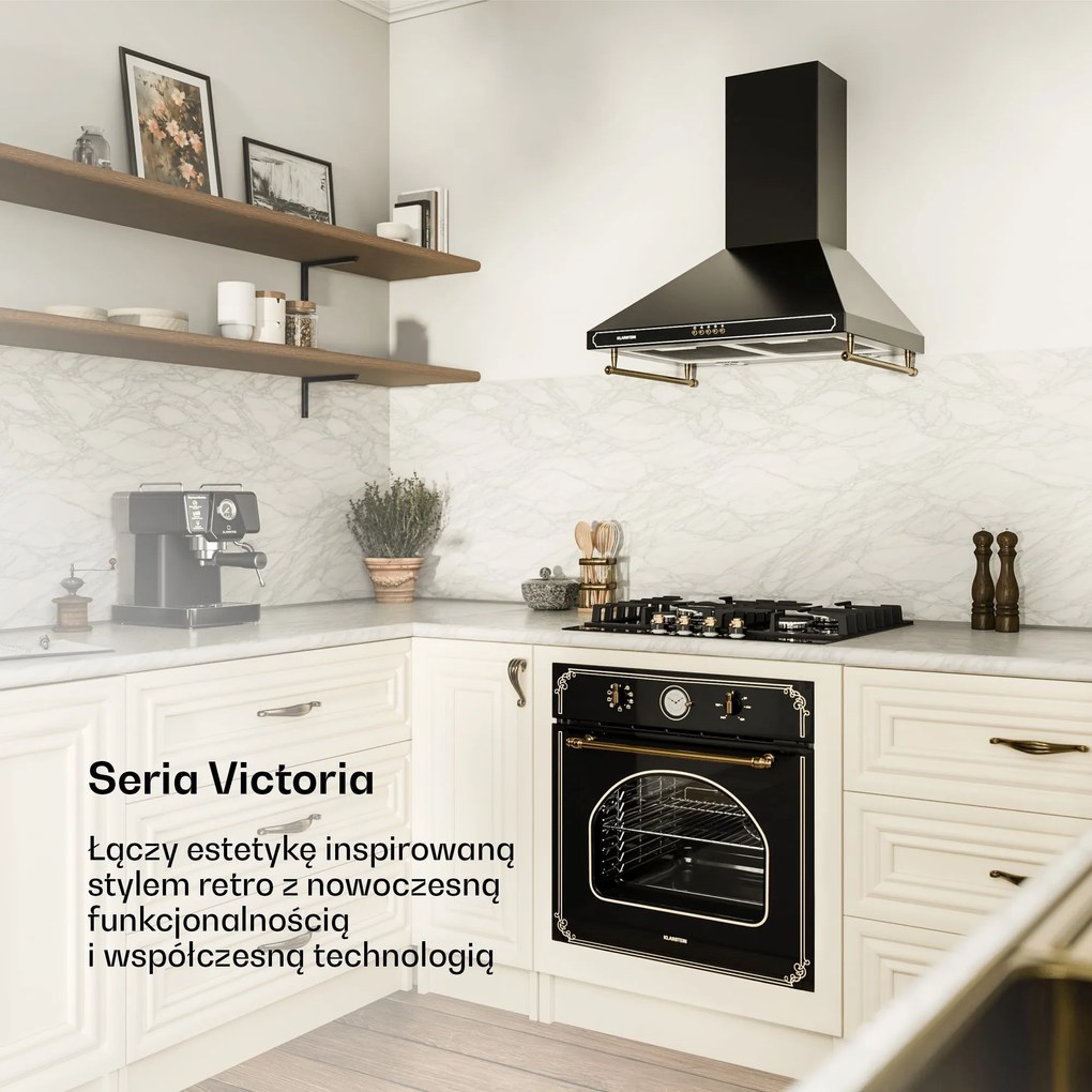 Klarstein Victoria piekarnik do zabudowy 60 cm 70 l