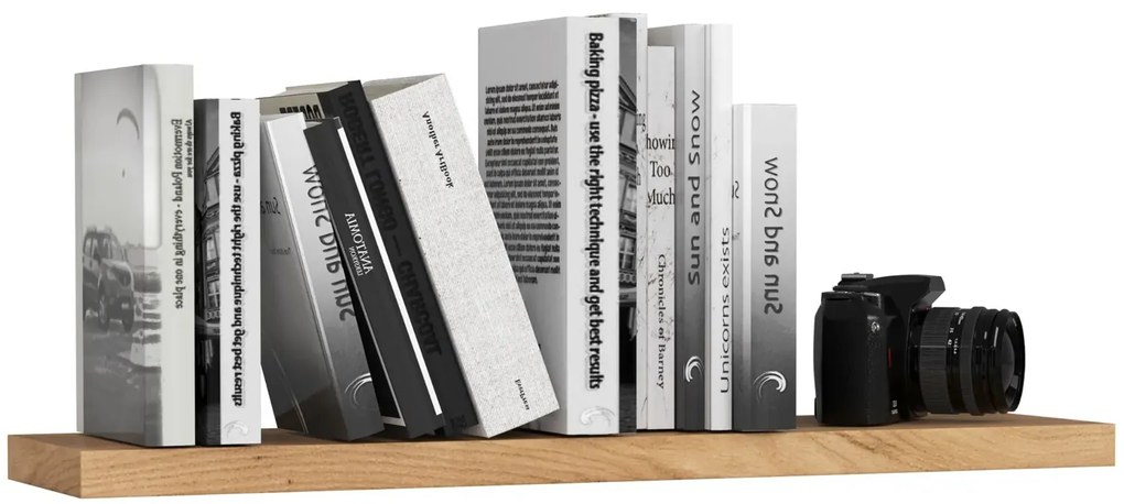 Ścienna półka na kwiaty dąb sonoma M1-F32