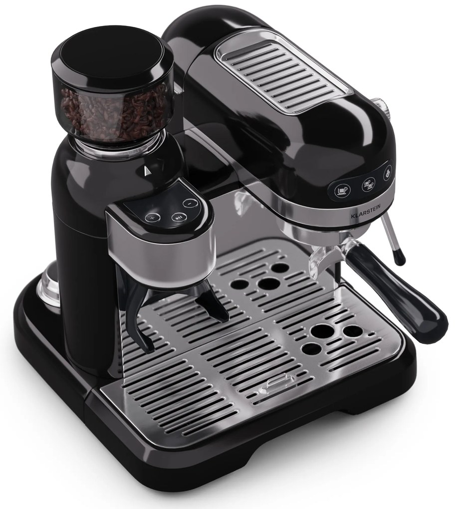 Klarstein Bella Café 1550W 20bar Ekspres Kolbowy Czarny