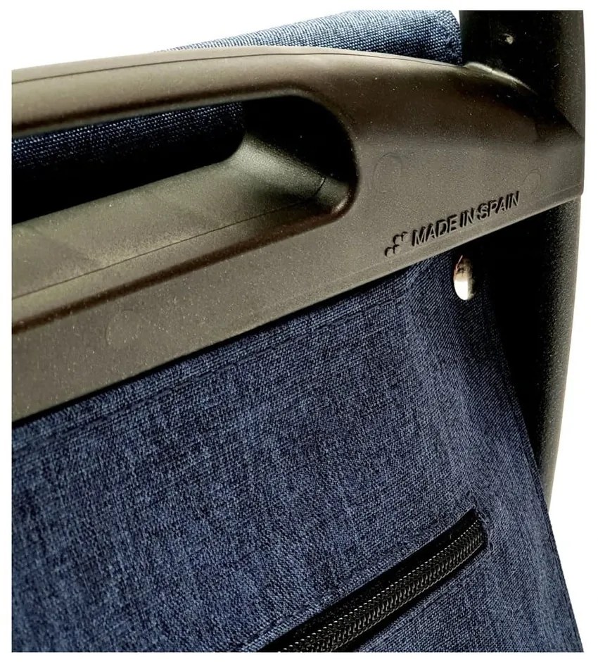 Torba na zakupy na kółkach 53 l Com Tweed Polar Black Tube – Rolser