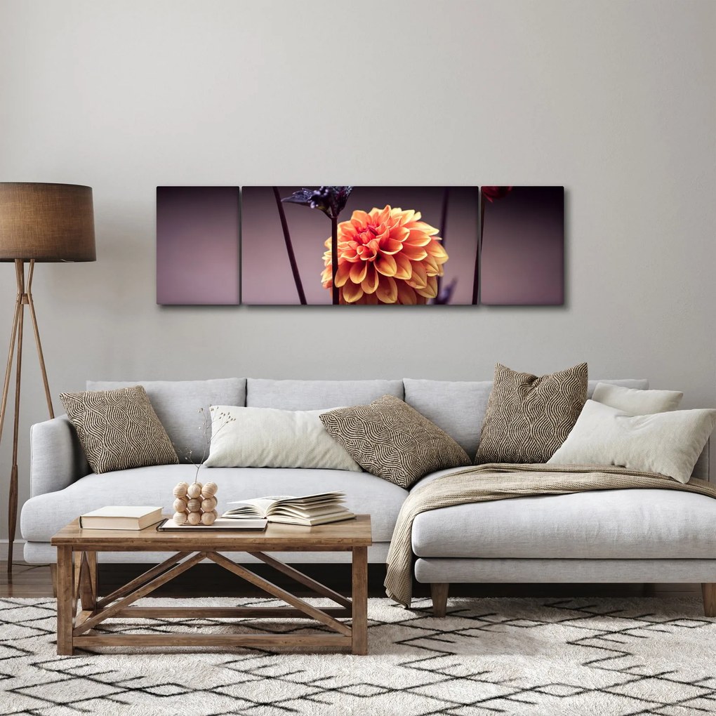 Obraz - Kwiat (170x50 cm)