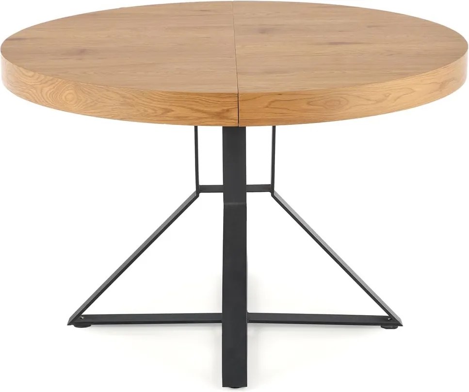 Okrągły stół rozkładany w stylu industrialnym Mercy