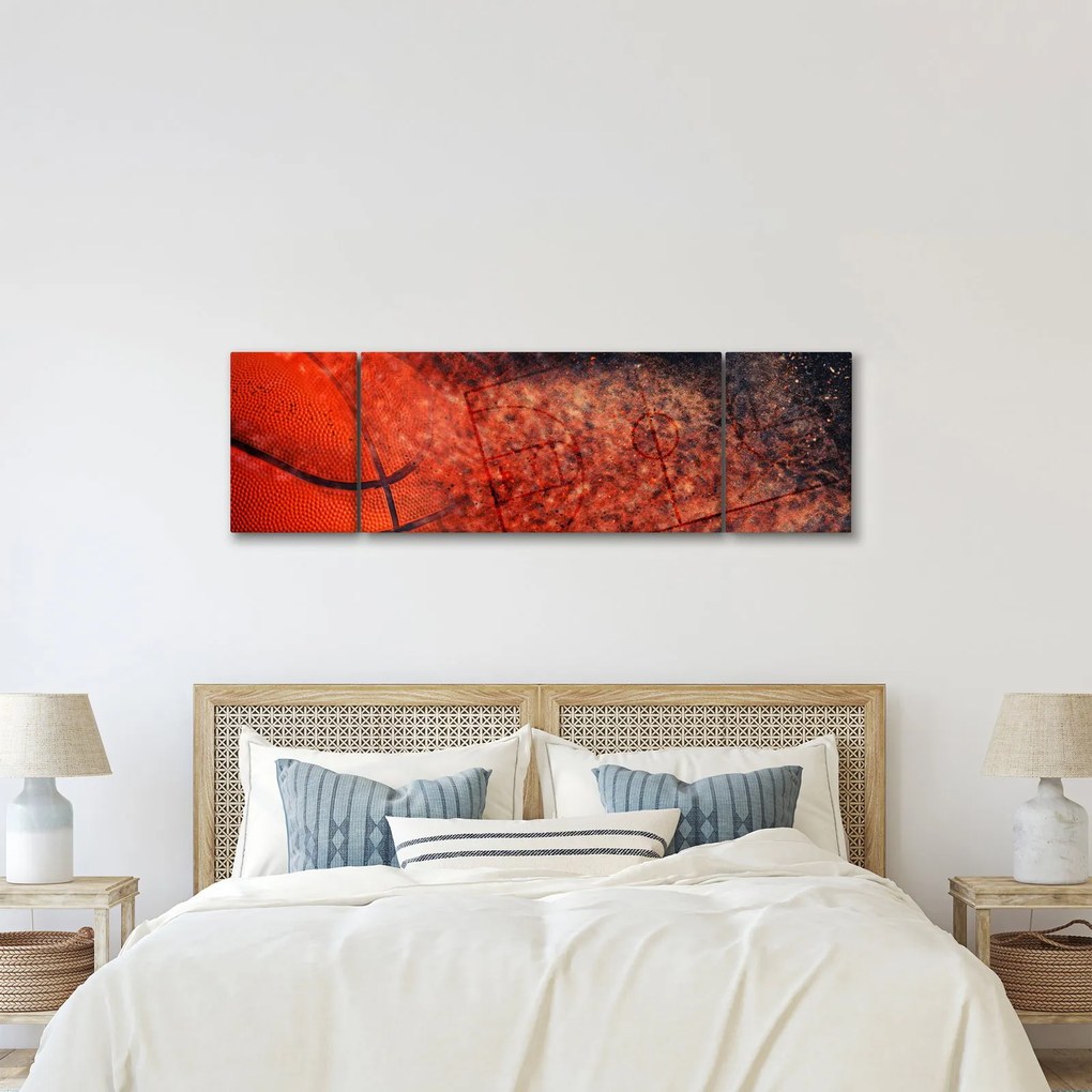 Obraz - Piłka do koszykówki (170x50 cm)